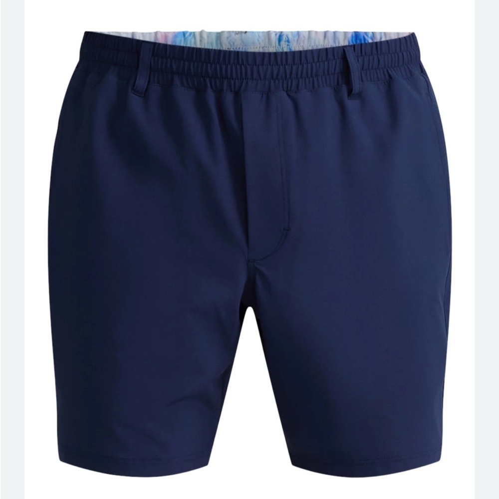Birdie Bound Men's Navy Blue Active Shorts Small